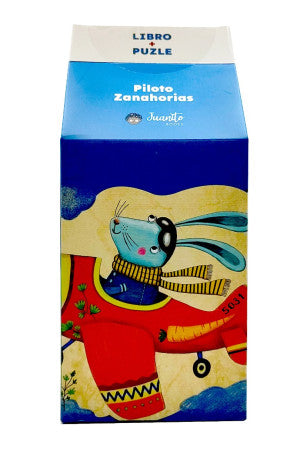 Libro + puzle piloto zanahorias