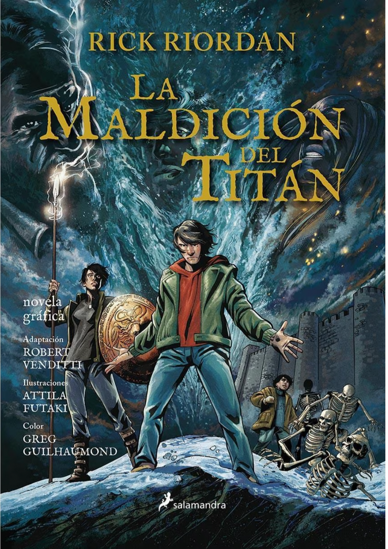 Percy Jackson 3: La maldición del titán (Novela grafíca)