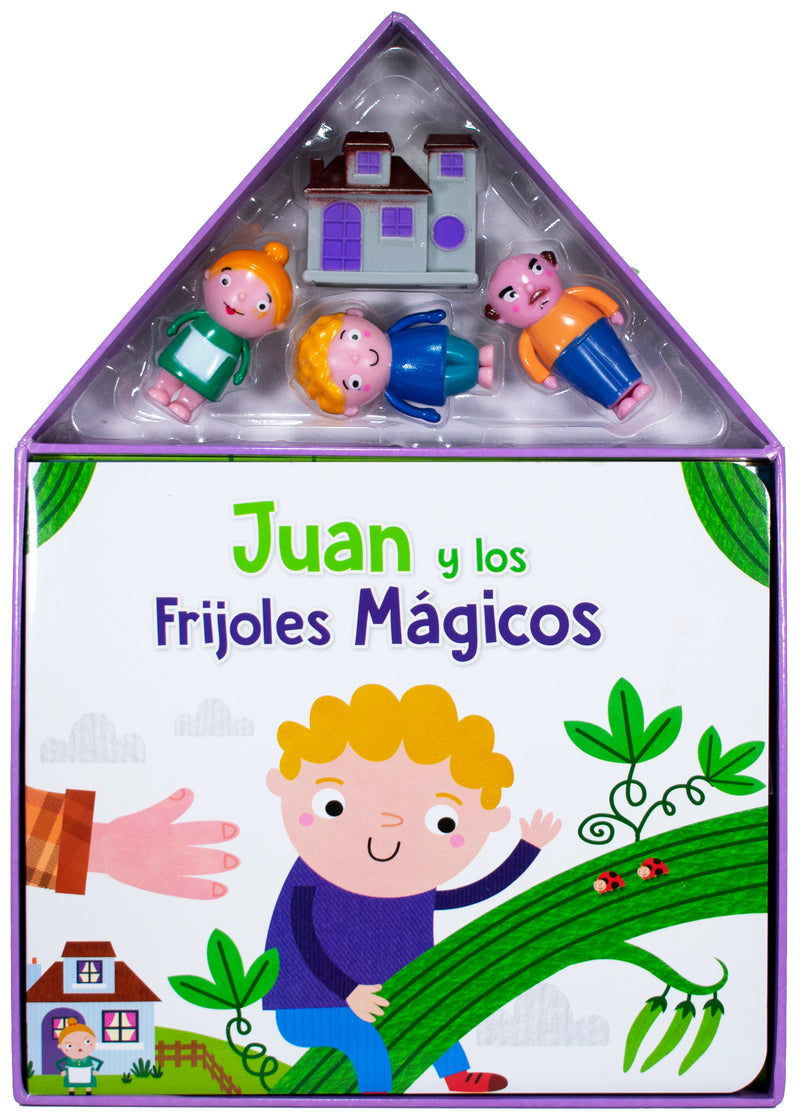 Libros con figuras: Juan y los frijoles mágicos